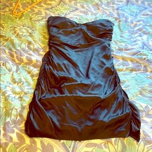 Strapless cocktail dress